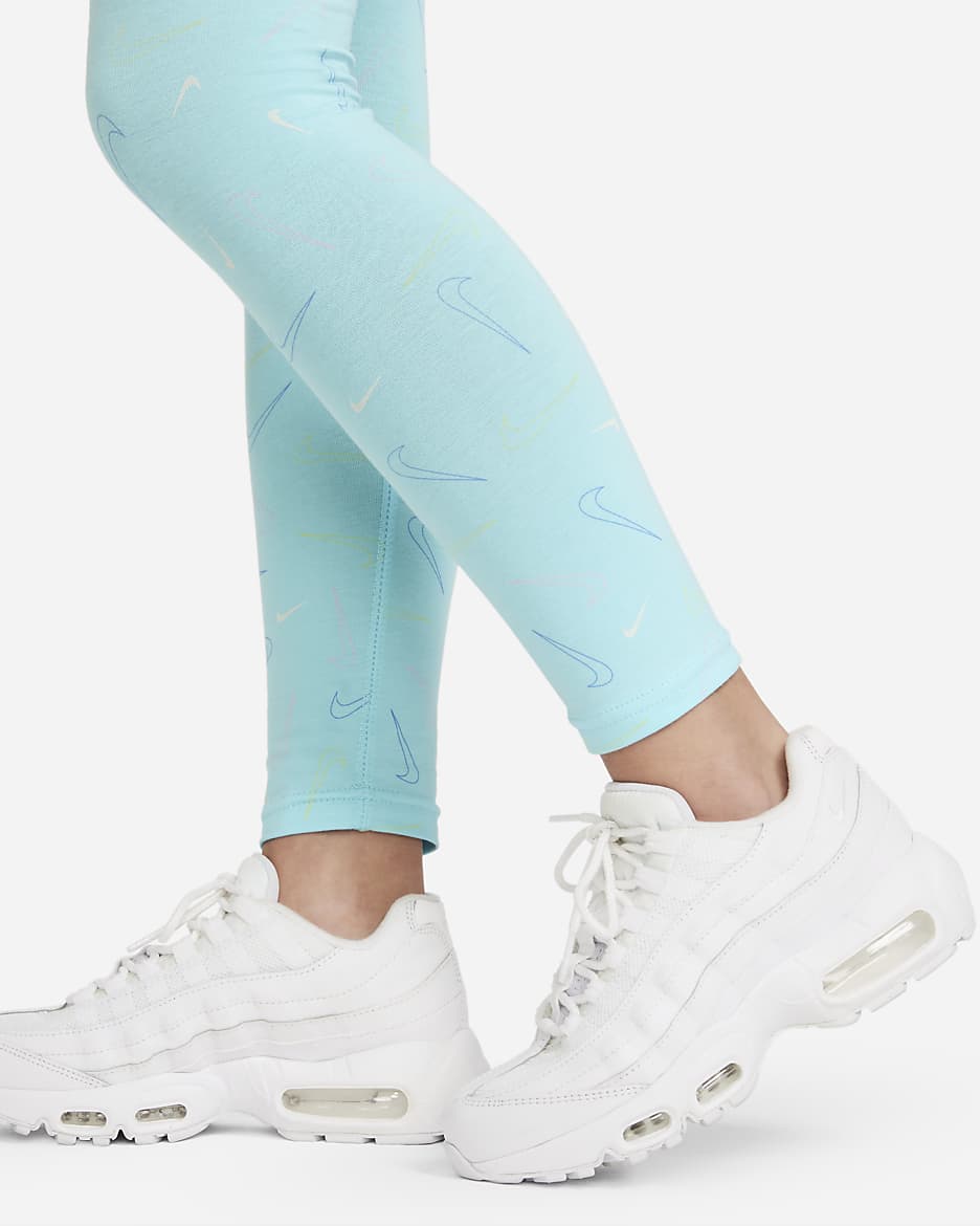 Leggings estampados para nina talla grande Nike Sportswear Favorites. Nike